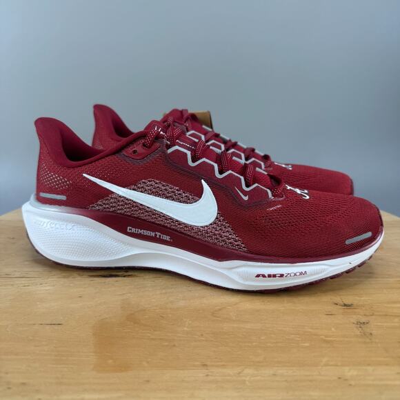 Nike Air Zoom Pegasus 41 \'Alabama Crimson Tide\' Mens Size‎ 10 Shoes Sneakers Red main image 6